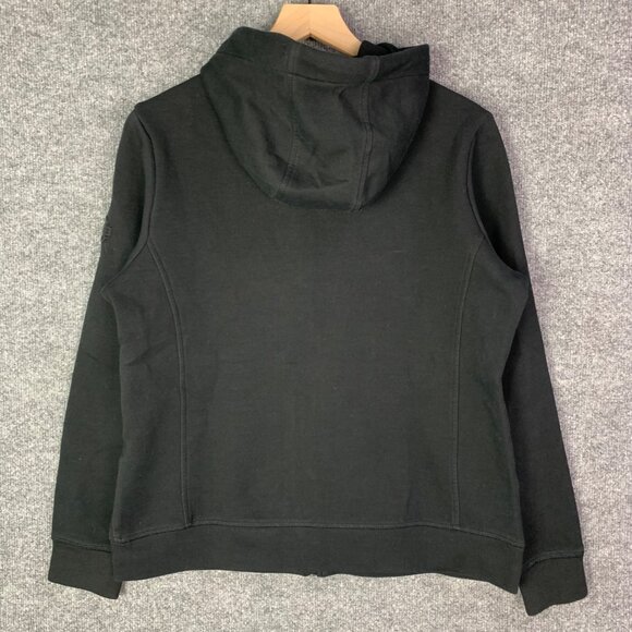 Harley Davidson Jacket Hoodie Women's Large Full Zip Puff Imprinted Sweatshirt - Picture 2 of 9